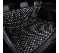 Voiture Tapis de Coffre pour Ford Puma St-Line 2020 2021 2022 2023, Tapis De Coffre De Voiture en Cuir Revêtement de Coffre de Voiture Semi-Couvert,A