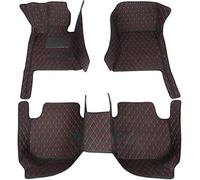 Voiture Tapis de Sol pour Renault Koleos 2.Gen (HC) 2017-present,3D Tous Temps Complet Entouré Imperméable Intérieure Protection Accessoires,C/Black Red