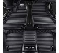 Voiture Tapis De Sol pour Xpeng G9 2022-2024 (LHD), Car Couverture Complète Cuir Floor Mats sur Mesure IntéRieur All-Weather Accessoire,A/Black
