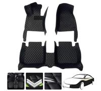 Voiture Tapis De Sol Tapis pour Renault Clio Williams 1991 1992 1993 1994 1995 1996 1997 1998 Cuir Couverture Complète Personnalisé Tapis Et Moquettes Accessoires,Blackstyle