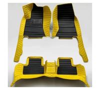 Voiture Tapis pour Accord CV1 CV3 CR1 11e 2023 2024 2025 Tapis Sol Voiture Accessoires Intérieurs Tapis Voiture Tous Temps(Yellow Black)