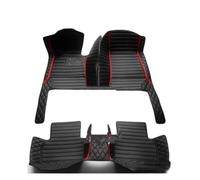 Voiture Tapis pour Accord CV1 CV3 CR1 11e 2023 2024 2025 Tapis Sol Voiture Accessoires Intérieurs Tapis Voiture Tous Temps(Noir Rouge)