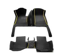 Voiture Tapis pour Accord CV1 CV3 CR1 11e 2023 2024 2025 Tapis Sol Voiture Accessoires Intérieurs Tapis Voiture Tous Temps(Black Yellow)