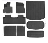 Voiture Tapis pour BYD pour Sealion 7 EV 2024 2025 Doublure De Coffre Coussin De Dossier XPE 3D Toutes Saisons Étanche(8pcs LHD)