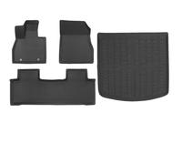 Voiture Tapis pour BYD pour Sealion 7 EV 2024 2025 Doublure De Coffre Coussin De Dossier XPE 3D Toutes Saisons Étanche(4pcs LHD)