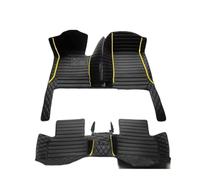 Voiture Tapis pour Geometry EX3 pour Kung Fu Cow 2021 Tapis Sol Voiture À Couverture Complète Accessoires Intérieurs Tapis Tapis Voiture Tous Temps(Black Yellow)