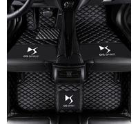 Voiture Tapis Sol pour DS 7 DS7 Crossback 2018-2022 2023 2024 Moquettes sur Mesure Tous Temps ImperméAble AntidéRapant Voiture Tapis de Sol Accessoires,Black Style