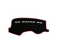 Voiture Tapis Tableau Bord Couverture Tableau Bord éviter lumière Tapis antidérapant et Anti-salissure Pare-Soleil Protection pour Fiat pour Bravo 2007-2014(Right Hand Red Edge)