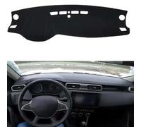 Voiture Tapis Tableau Bord pour Dacia Duster 2023+,Tableau Couverture Protection Solaire Antidérapante Pare Soleil Anti Dérapants Intérieur Accessoires,Right Rudder-Red