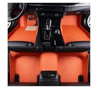 Voiture Tapis Voiture LHD Pour Range Pour Rover Pour Evoque 2012 2013 2014 Style Intérieur Voiture Ensemble Complet D'accessoires Imperméables(Orange)