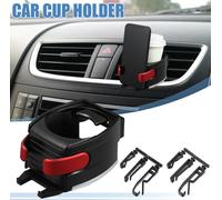 Voiture Tasse Support Boisson Support Cellulaire Téléphone Support Air Ventilation Support Rouge
