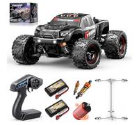 Voiture télécommandée 1:18 Brushless 4x4 pour adulte & garçon,52 km/h | avec amortisseurs à Huile, voiture RC Tout-terrain à transmission métal, avec 2 batteries 1500mAh