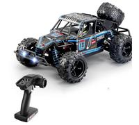 Voiture Télécommandée 4WD Haute Vitesse 40km/h Batterie Longue Durée 80m Portée Bleu YONIS