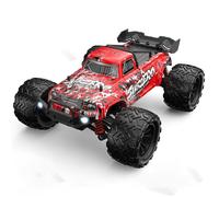 Voiture Télécommandée 4WD Haute Vitesse 40km/h Orange Batterie Lithium 1500mAh Rouge YONIS