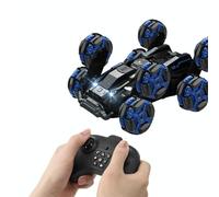 Voiture Télécommandée 8 Roues Drift Stunt Avec Spray Et Gestes Sensibles Bleu YONIS