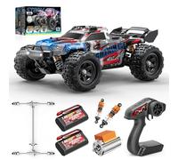 Voiture Télécommandée Adulte 1:18 2.4GHz Tout-Terrain Off-Road, Extérieur Voiture RC 4WD Haute Vitesse 36 km/h, voiture radiocommandée adulte 4x4 Étanche avec 2 Batteries Rechargeables 1300mAh