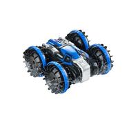 Voiture Télécommandée Amphibie 2,4 GHz 4WD Jouet RC Enfants Adultes Bleu