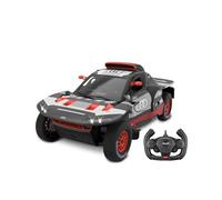 JAMARA Audi RS Q e-tron E2 1:14 2,4 GHz Porte Manuelle - Pare-Brise Transparent, lumière LED, Voiture RC