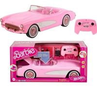 Voiture Télécommandée,Barbie Le Film-Voiture Corvette Radiocommandée À Piles Tirée Du Modèle Réel Stingray 1956,En Métal,Hpw40