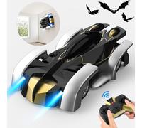 Voiture Telecommandée,Bat Jouet Garçon 3 4 5 6 7 8 Ans 2,4ghz Petite Voiture De Course Qui Roule Sur Les Murs,Rc Drift Cars Voitures Enfant Jeux Intérieur Cadeau Noël Anniversaire Pour Garçon Fille