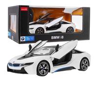 Voiture télécommandée BMW i8 1:14 RASTAR, blanc Voiture télécommandée RASTAR Etat des produits : Nouveau