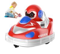 Voiture Télécommandée - Bolide Tamponneur RC - Véhicules de Course et Combat avec Lumières et Sons, Jouet Acrobatique pour 3+ Ans, Intérieur Extérieur Arrière-Cour