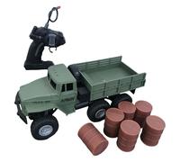 Voiture télécommandée - Camion jouet RC pour garçons, véhicule de course éclairé avec musique, machine de jeu en plein air avec action conduite amusante, équipement loisirs, voiture d'aventure sur rou