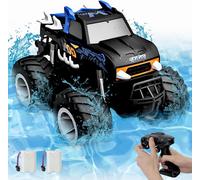 Voiture Télécommandée,Camion Monster Design À L'Échelle 1:16,Chenille Rc 2,4 Ghz,Véhicule 4 Roues Motrices À 360 °,Avec 2 Piles Rechargeables,Cadeau De Jouets Pour Enfants Garçons Filles