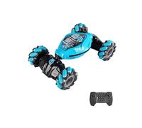 Voiture télécommandée Cascadeuse Tout Terrain Double Face Bleue 2.4G Y-38380-0