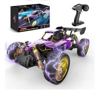 Voiture Télécommandée, coque en métal, Monster Truck télécommandé 114, 40 Minutes de Jeu, Buggy RTR Tout Terrain 2,4 GHz