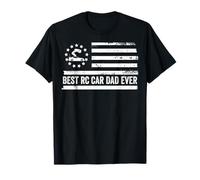 Voiture télécommandée Drapeau américain américain Patriotique rétro T-Shirt