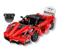 Voiture télécommandée en CaDA - Voiture de sport - Kit de bricolage - Jouet de modélisation - Véhicule de course en blocs de serrage - Kit technique pour enfants, adultes, débutants et professionnels