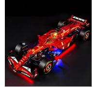 Voiture télécommandée Ferrari SF-24 Formule 1 - Kit de montage pour adultes (18+) - Cadeau d'anniversaire ou de Noël