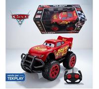 Voiture télécommandée Flash McQueen 4x4 - Cars - Véhicule RC tout-terrain avec télécommande - Jouet enfant