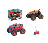 Voiture Télécommandée Hot Wheels mini Monster Truck 1:28 14,5 x 9,2 x 9 cm