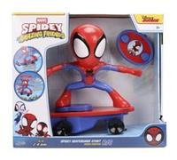 RC Spider-Man Skateboard Stunt 9"