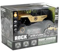 Voiture télécommandée Jeep 1:18 or