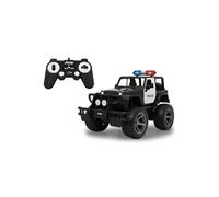 Jamara Véhicule radiocommandé Jeep Wrangler Police 1:14 2,4 GHz