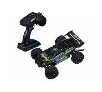 Voiture télécommandée - Mad Racing - Buggy 4x4 - Vitesse 35 km/h - Couleur verte - Échelle 1:18