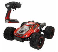 Maisto Tech R/C Voiture télécommandée 4 x 4, Trophy Truck, Roues Tout-Terrain, 2,4 GHz, 6 Directions, 35 mètres, Charge USB, télécommande Enfant, télécommande, Voitures pour Enfants, +8 Ans (78409)