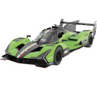 Mondo Motors Lamborghini SC 63 Le Mans, modèle à l'échelle 1:14, Vitesse allant jusqu'à 10 km/h, Voiture ref 63837, Couleur Verte