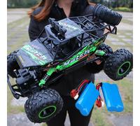 Voiture télécommandée Oike RC, véhicule tout-terrain, 4x4, camion tout-terrain, grimpeur de roches, buggy 4WD, voiture de course, voiture de drift, jouet 28CM Gold 2Battery