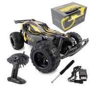 Overmax X-Rally Voiture Télécommandée Rc Voiture Portée Jusqu 100 M Tres Vitesse Jusqu 25 Km H Construction Renforcée Suspension Indépendante