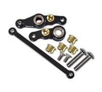 Voiture télécommandée Pièce pour Tamiya pour DF01 pour TA01 TA02 M1025 pour Hummer rc Car Upgrades Parts Composants De Direction en Métal Ensemble