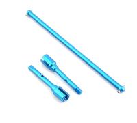 Voiture télécommandée Pièce pour Tamiya pour TT-02 pour TT-02B 1/10 RC, Pièces De Mise À Niveau Voiture, Arbre D'entraînement Central en Métal Et Jeu Joints D'hélice(Blue)