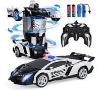 Voiture Télécommandée RC - BIENCOME - Transformateur Lumineux - 2.4GHz - 360° - Noir