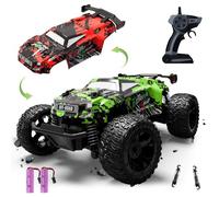 Voiture Télécommandée RC Enfants 4-6 Ans | Camion Monstre 1:18 à Double Coque