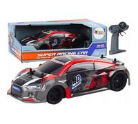 Voiture télécommandée RC - LEANTOYS - Leantoys - Échelle 1:18 - Roues en caoutchouc - Rouge