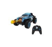 Silverlit Voiture télécommandée Shooting Car 1:14 — 24 GHz, lance-missiles, 27 cm, rouge
