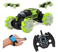 Voiture télécommandée - SHOP STORY - Twister Car Green - Tout-terrain - Batterie rechargeable - Lumières LED